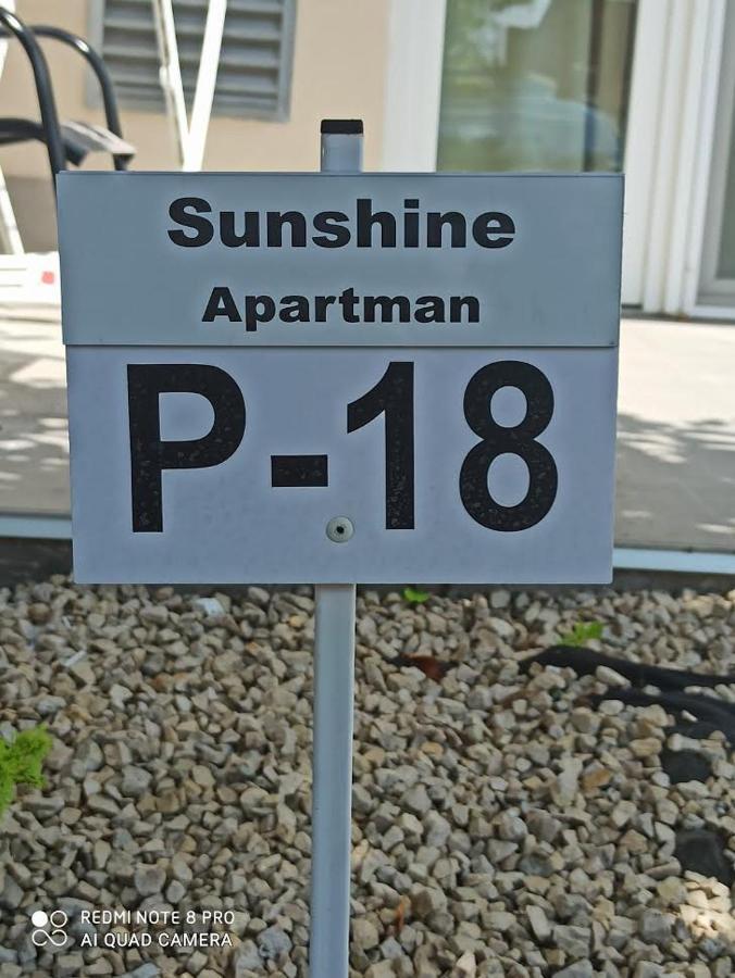 Sunshine 208 Apartman Balatonszarszo Esterno foto